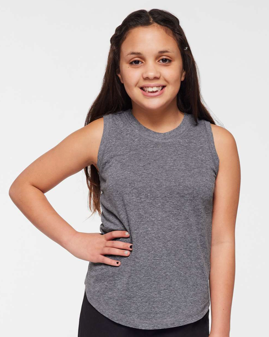 LAT - Girls' Relaxed Fine Jersey Tank