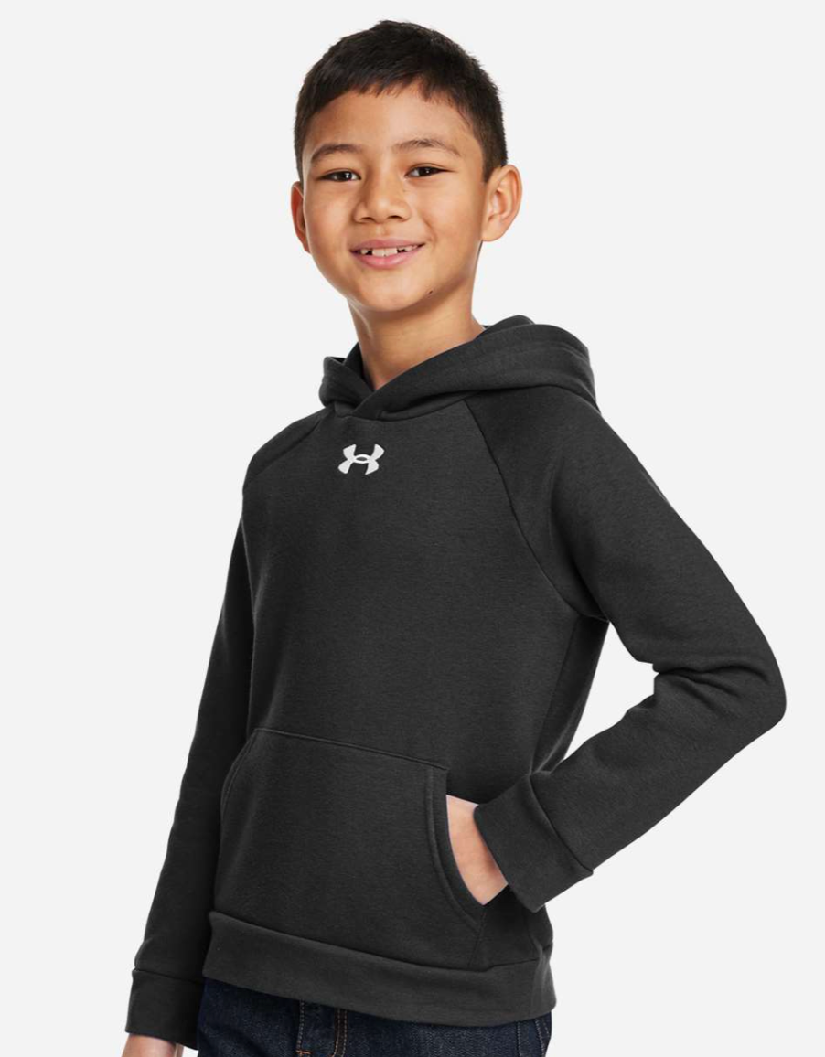 Youth Rival Fleece Hooded Sweatshirt - Under Armour