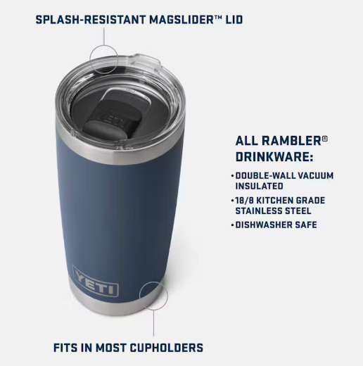 20oz Yeti Tumbler