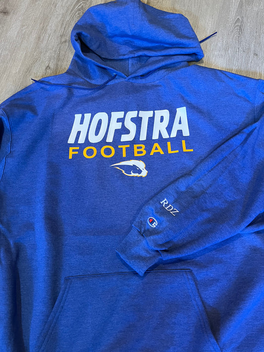 Hofstra Champion Hoodie                                   choice of White or Heathered Royal